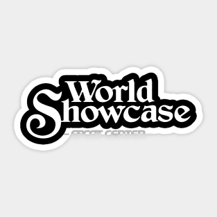 World Showcase Sticker